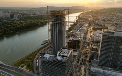 Eurovea Tower now qualifies as a skyscraper