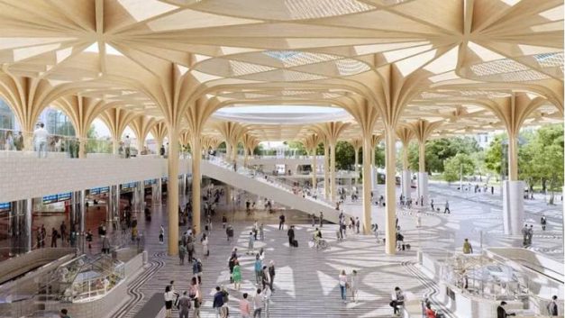 Henning Larsen Architects shocks with design for Prague’s Main Station